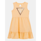 Guess Girls Sleeveless Orange Dress