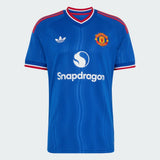 Adidas Mens Manchester United 26/27 Away Jersey In Royal Blue Multi