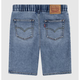 Levi's Boys Skinny Dobby Shorts In Denim