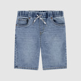 Levis Boys Skinny Dobby Shorts In Denim