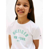 Tommy Hilfiger Girls Graphic T-Shirt In White