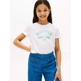 Tommy Hilfiger Girls Graphic T-Shirt In White