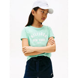 Tommy Hilfiger Girls Graphic T-Shirt In Mint