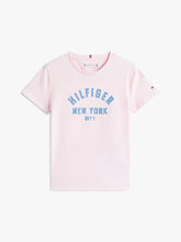 Tommy Hilfiger Girls Graphic T-Shirt In Baby Pink
