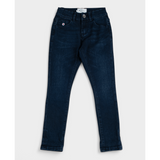 Ben Sherman Boys Denim Jeans In Blue Black