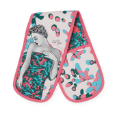 Carrol Boyes Oven Glove Mono Strength In Pink Multi