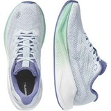 Salomon Womens Aero Blaze 4 Sneakers In Ancient Water/White/Heron
