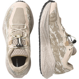 Salomon Womens Aero Glide 4 GRVL Sneakers In Tapioca/Desert Tan/Burro
