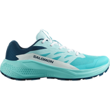 Salomon Womens Alphaglide Shoes In Blue Curacao / Poseidon / Aruba Blue