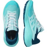 Salomon Womens Alphaglide Shoes In Blue Curacao / Poseidon / Aruba Blue