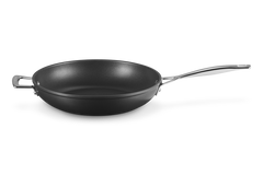 Le Creuset Tns 30Cm Deep Frying Pan With H/H Neutral