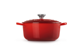 Le Creuset Signature Round Cocotte In Cerise