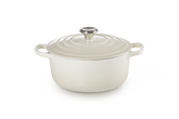 Le Creuset Signature Round Cocotte 30Cm Meringue