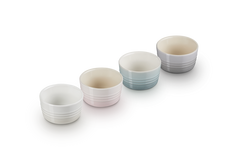 Le Creuset Set Of 4 Mini Ramekins Neutral