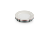 Le Creuset Calm Set of 4 Appetizer Plates In Multi