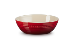 Le Creuset Oval Serving Bowl 3.2L Cerise