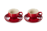 Le Creuset Cup&Saucer Cerise