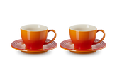 Le Creuset Cup&Saucer Flame