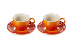 Le Creuset Cup&Saucer Flame