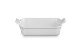 Le Creuset Rectangular Dish 26Cm Heritage White
