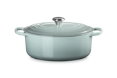 Le Creuset Signature Oval Casserole 31Cm In Sea Salt