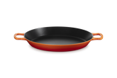 Le Creuset Cast Iron Classic Paella Pan 34cm In Flame