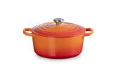 Le Creuset Signature Round Cocotte In Flame