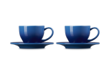 Le Creuset Cup&Saucer Azure Blue