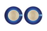 Le Creuset Cup&Saucer Azure Blue