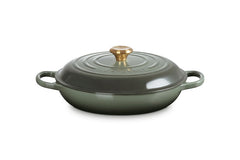 Le Creuset S Shallow Casserole 30Cm In Thyme