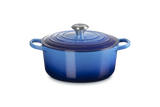 Le Creuset Signature Round Cocotte In Azure Blue