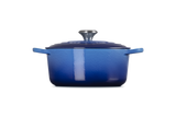 Le Creuset Signature Round Cocotte In Azure Blue