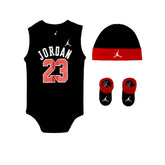 Jordan Boys 3 Piece Jersey In Black