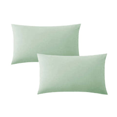 Egyptian Cotton T400 Standard Pillow Cases In Duck Egg