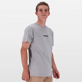 Salomon Mens Logo Short Sleeves T-Shirt In Grey/Melange