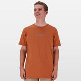 Salomon Mens Logo Ss Tee Sierra