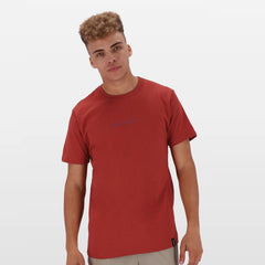 Salomon Logo Ss Tee M Rust