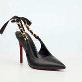 Miss Black Ladies Lola 29 Heels In Black