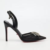 Miss Black Ladies Lola 73 Heels In Black