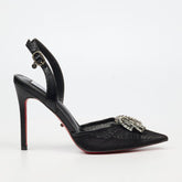 Miss Black Ladies Lola 73 Heels In Black