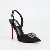 Miss Black Ladies Lola 73 Heels In Black