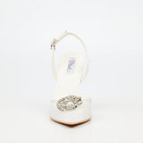 Miss Black Ladies Lola 73 Heels In White