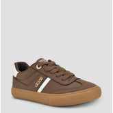 Guess Womens Loui Sneakers In Dark Brown