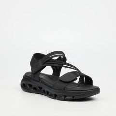 Heart & Sole Ladies Lune 1 Sandals In Black
