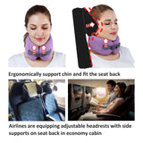 Easynap Travel Neck Pillow With Pouch In Lavender