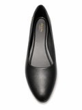La Her Ladies Comfort Small Heels In Black