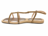 La Her Ladies JY8 Sandals In Rose Gold