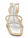La Her Ladies JY8 Sandals In Silver