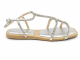 La Her Ladies JY8 Sandals In Silver