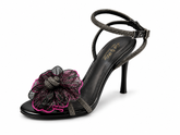 La Her Ladies QXG10 Evening Heels In Black